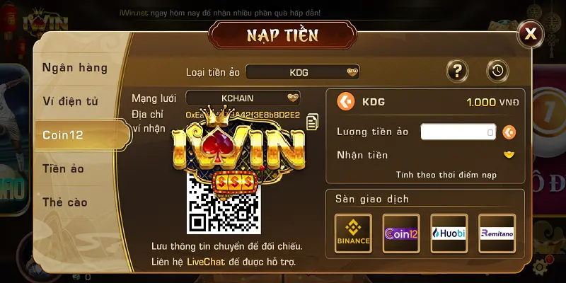 Chia Sẻ Kinh Nghiệm Nạp Tiền Ví Điện Tử Iwin An Toàn 3 Quy trình nạp tiền vào ví điện tử iWin