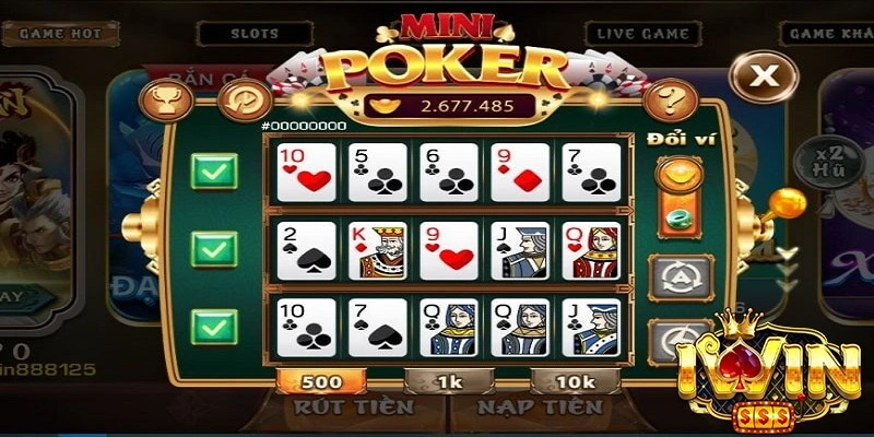 Thử Thách Kỹ Năng Và Vận May Với Poker Nhà Cái iWin 2 Các Loại Hình Poker Phổ Biến