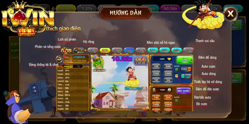 Trải Nghiệm Slot Songoku Iwin Thú Vị Và Hấp Dẫn 2 Cách chơi Slot songoku iWin